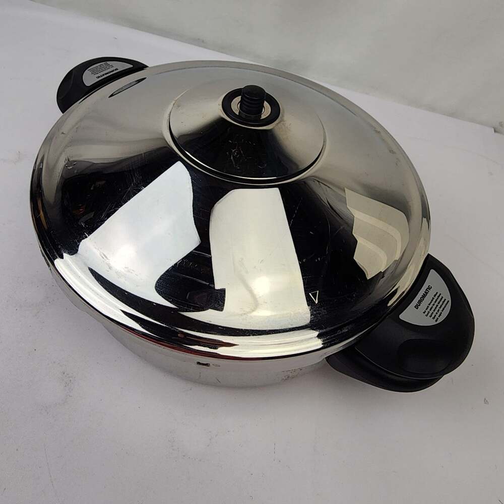 Kuhn Rikon Duromatic Supreme 4L Stainless Stove Top Pressure Cooker w/ Lid 18/10